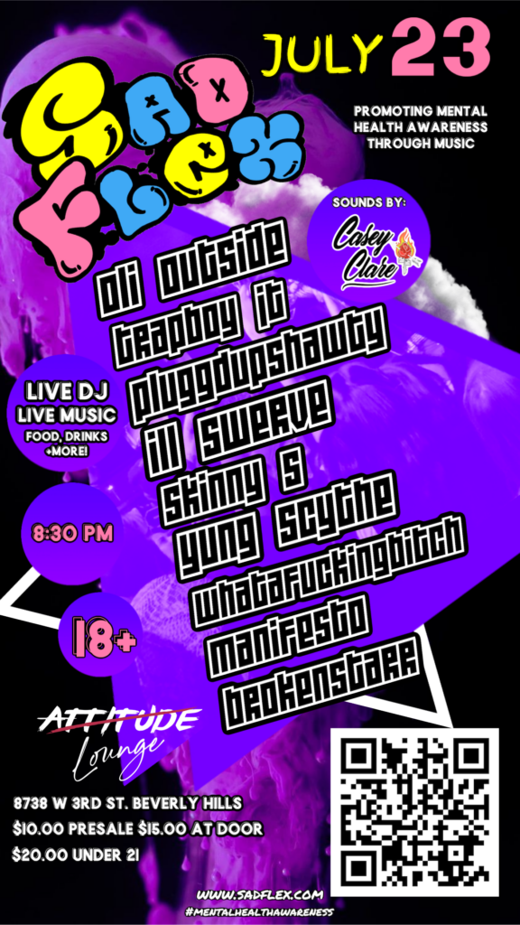 Sad Flex! at Attitude lounge, July 23, 2022