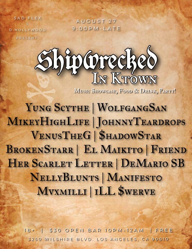 Shipwrecked in KTown at 3250 Wilshire Blvd #103, August 27, 2022