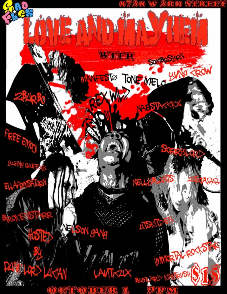Love and Mayhem  (18+) at Attitude lounge, October 1, 2022